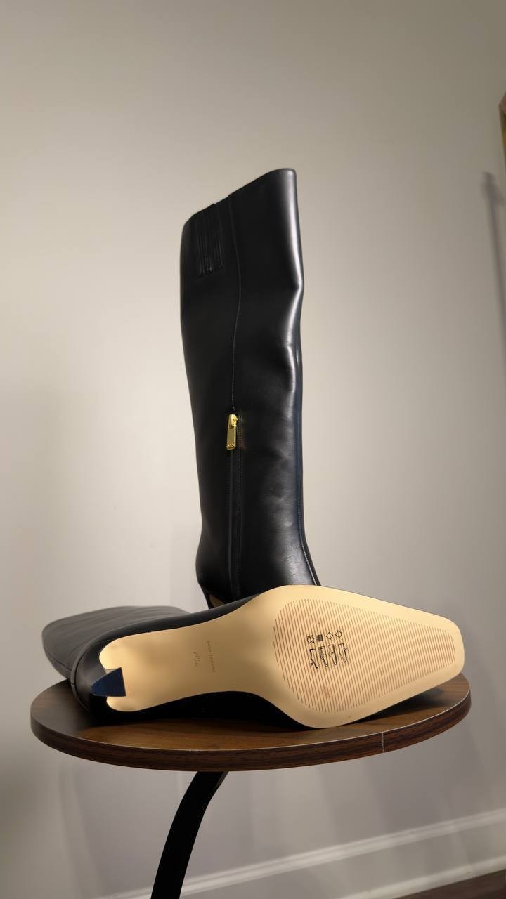 MICHAEL  Michael  Kors  Heeled  Boots  Black  7.5  M  New  $295