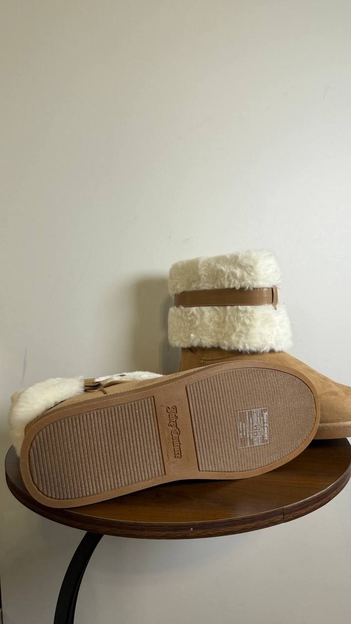 Juicy Couture Natural Man‑Made Cold Weather Boots 8 New in Box $85