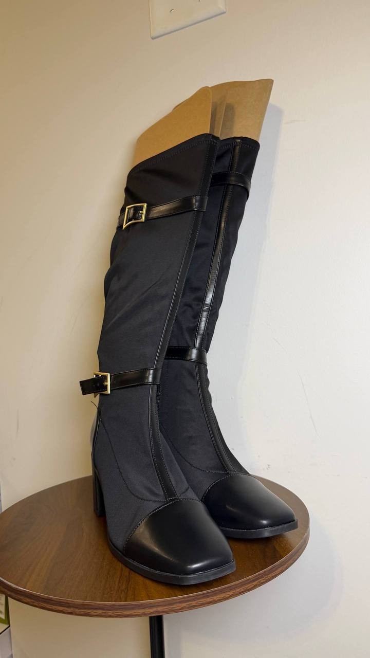 Journee Collection Gaibree Extra Wide Calf Riding Boots Black 9M NWB MSRP 110$