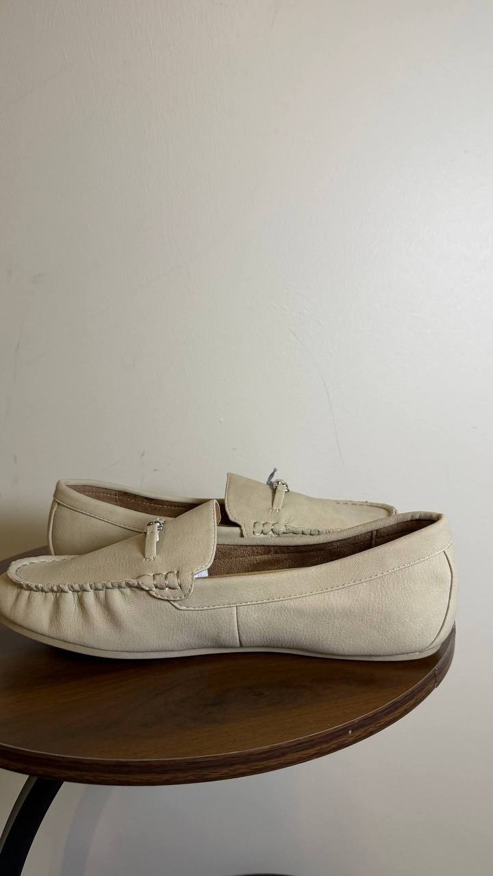 Aerosoles Women’s Loafers 8.5W Beige Faux Nubuck – New in Box MSRP $89