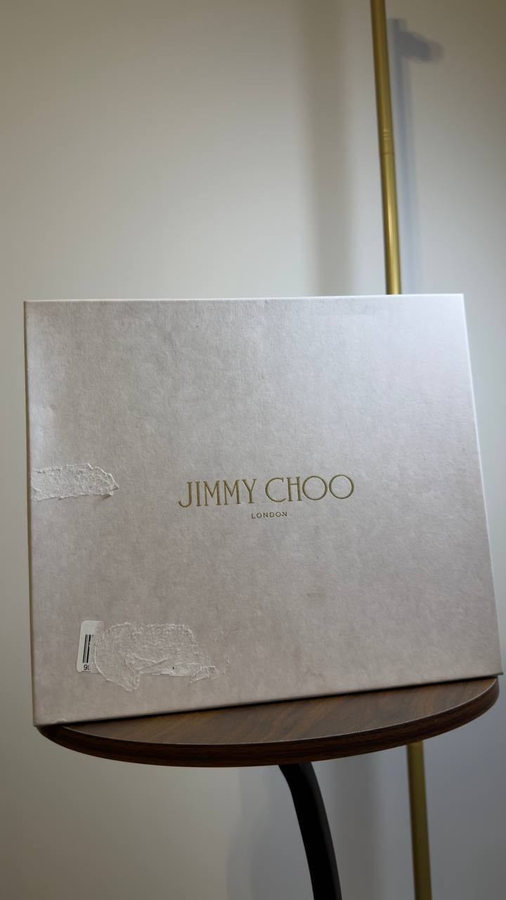 Jimmy  Choo  Platform  Sandals  Gold  Pre‑owned Size 40   $250