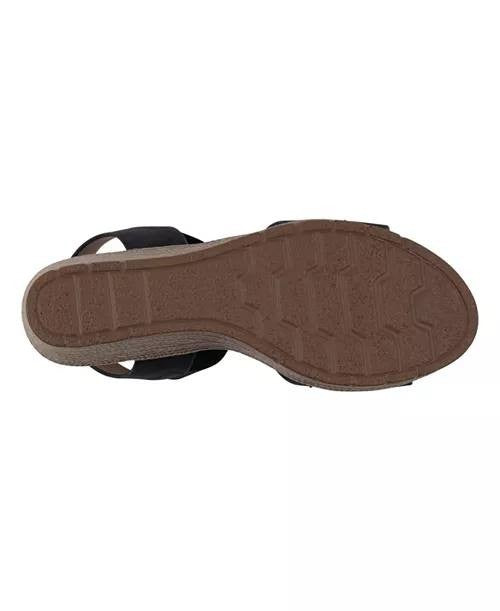 Good  Choice  Shoes  Wedge  Sandals  Black  8  New  $65