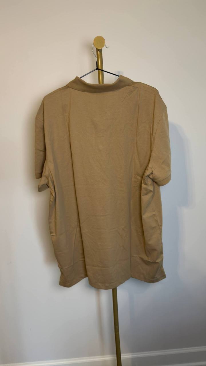 Calvin Klein Pima Cotton Polo Shirt Tigers Eye XL NWT $69.50