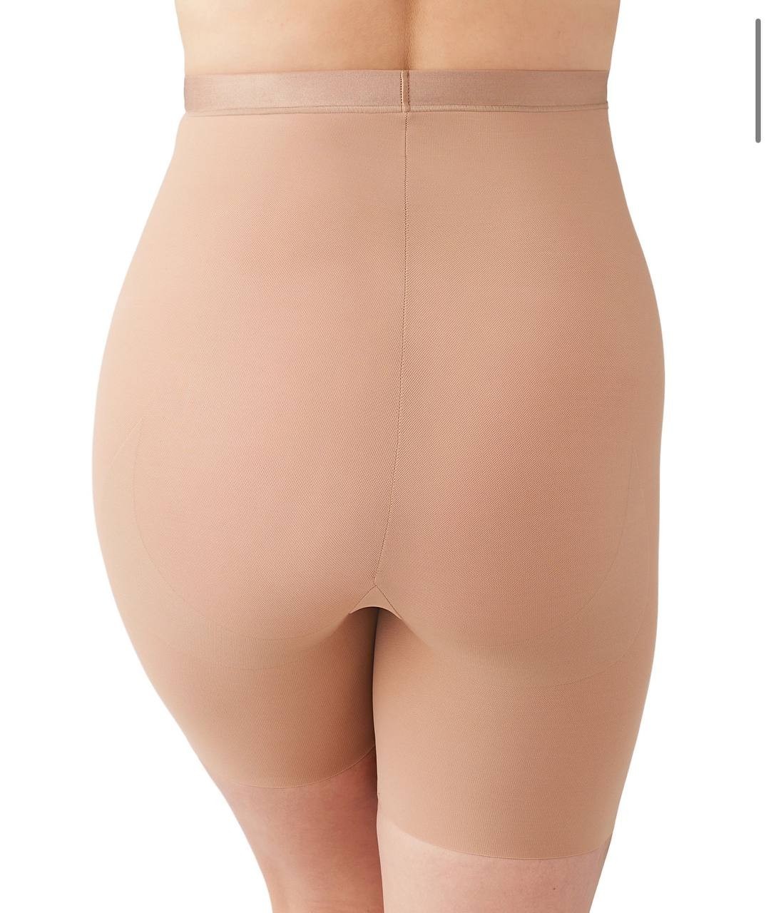 Wacoal Shape Revelation Straight Hi-Waist Thigh Shaper 808487 Beige Size 2XL