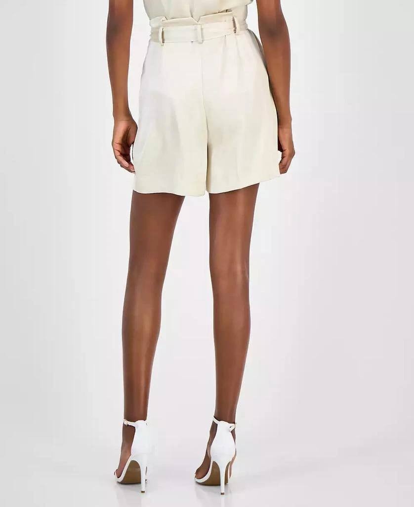BeyondStyle Paper‑Bag Waist Shorts – Size 8 – NWT – $79
