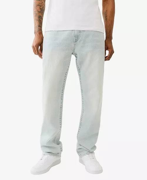 True Religion Men’s Ricky Big T Straight Jeans 34 $199 NWT
