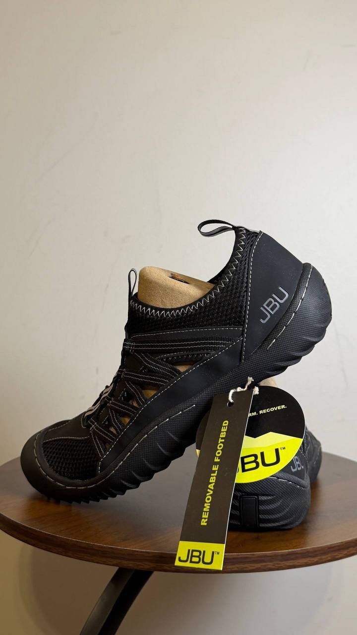 JBU Topsail Water Shoes Black MEN 9M Nylon Mesh Outdoor MSRP $80 NWB