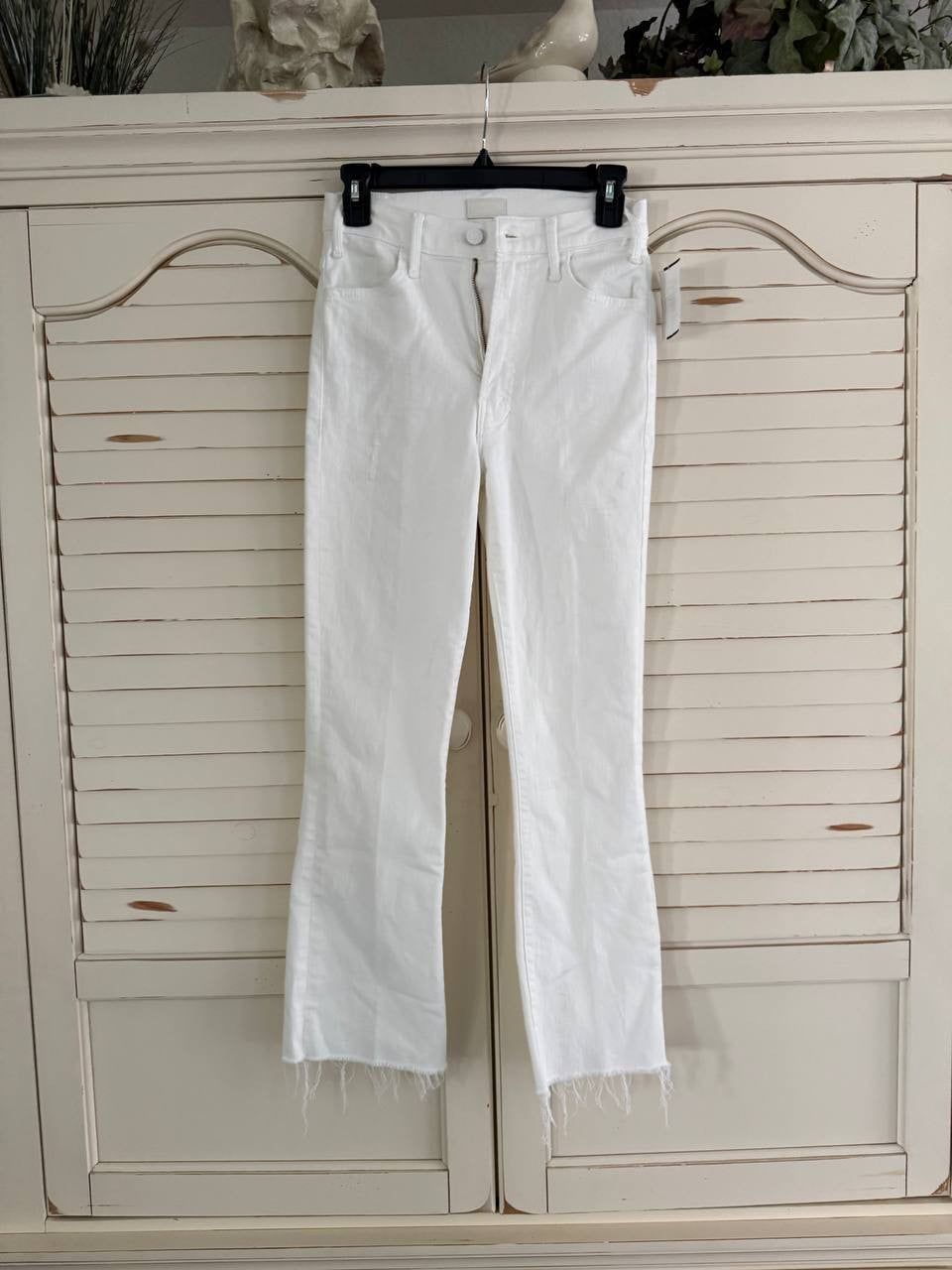 MOTHER The Hustler Ankle Fray – Fairest Of Them All, Size 26