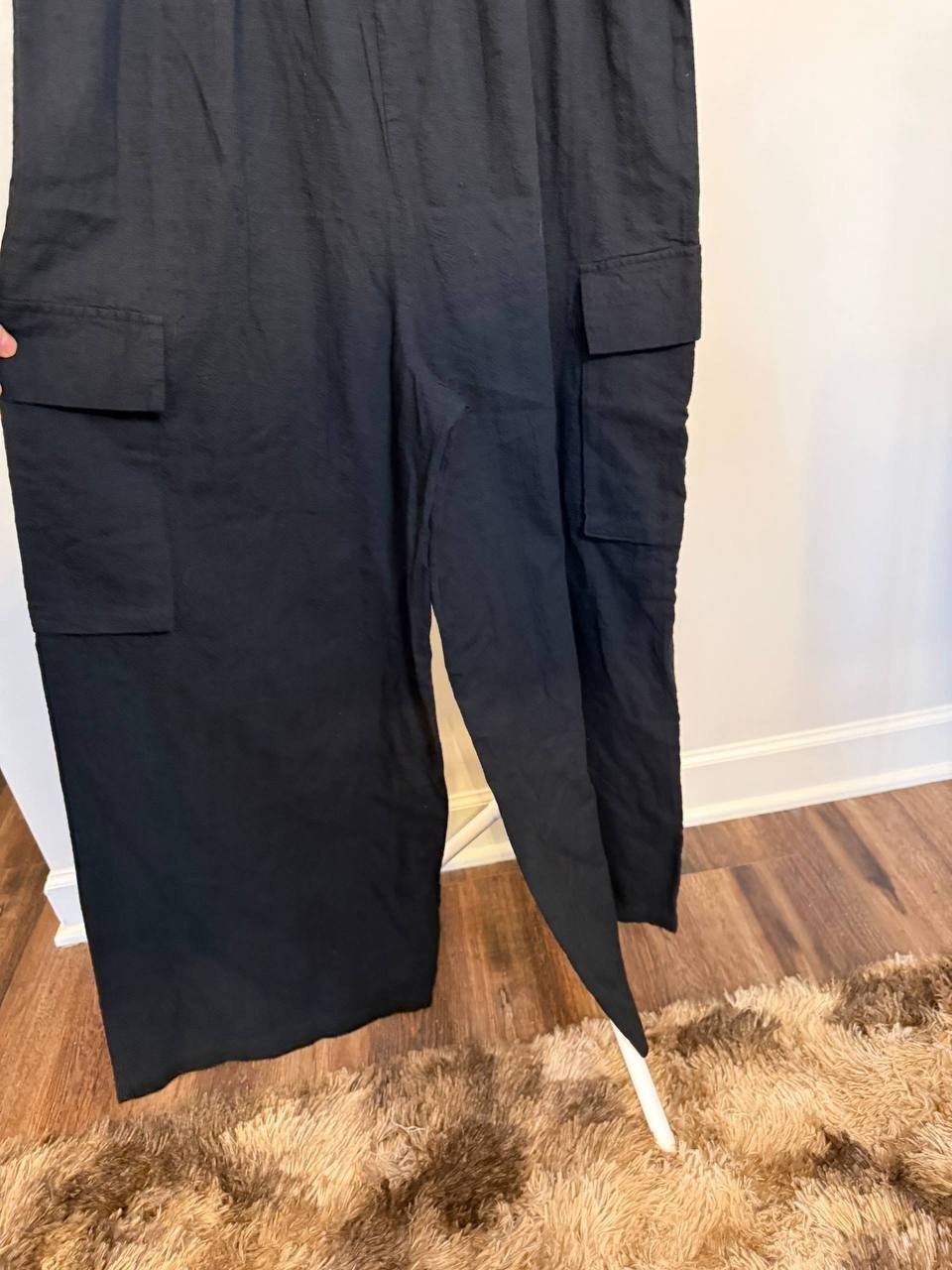 And Now This Petite Repeat Cargo Pocket Jumpsuit – Size PL – NWT