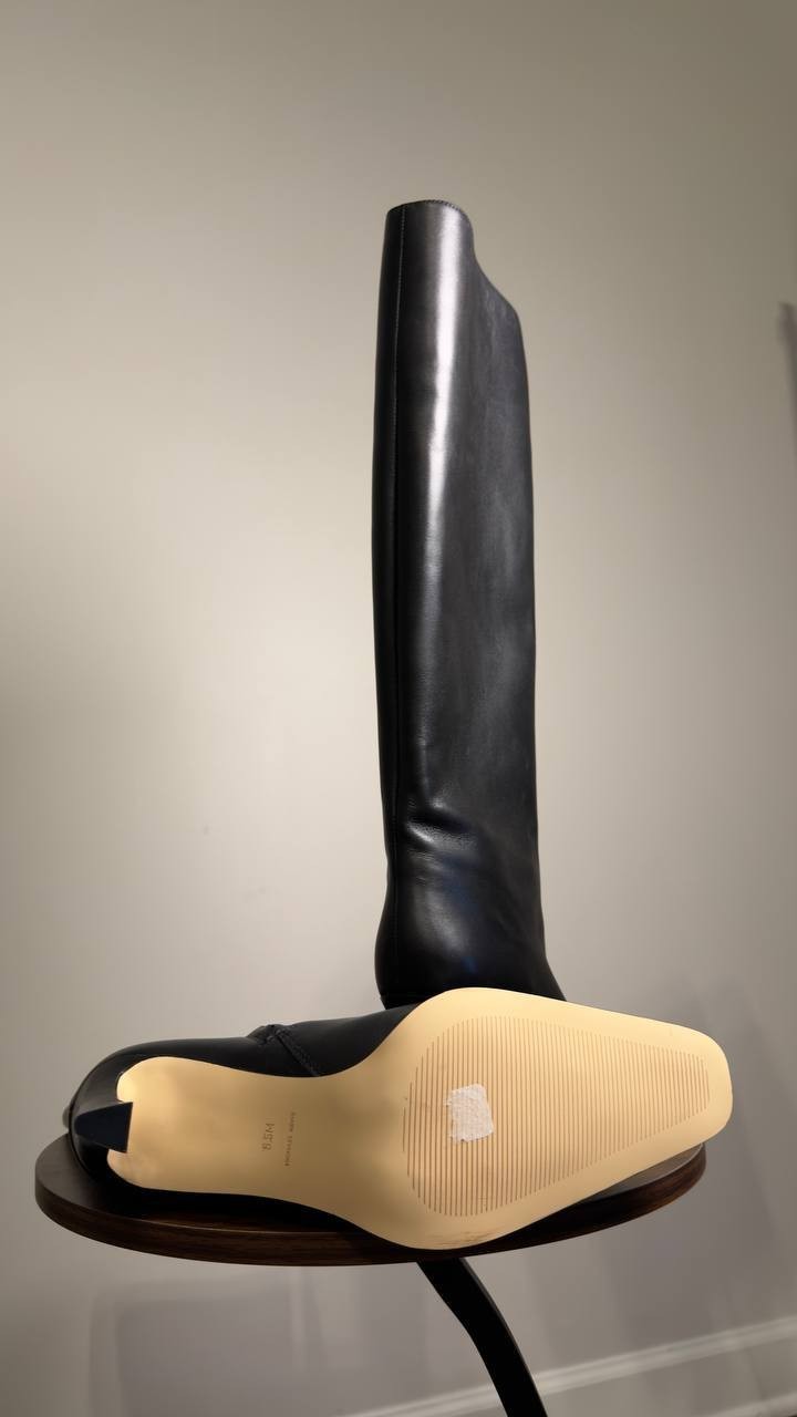 MICHAEL  Michael  Kors  Heeled  Boots  Black  8.5  M  New  $295