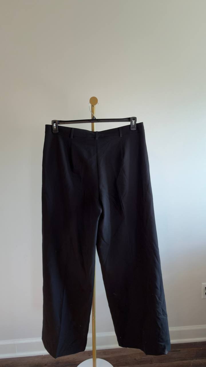 BOSS TIWI Tailored Trousers Black Size 14 NWT $149