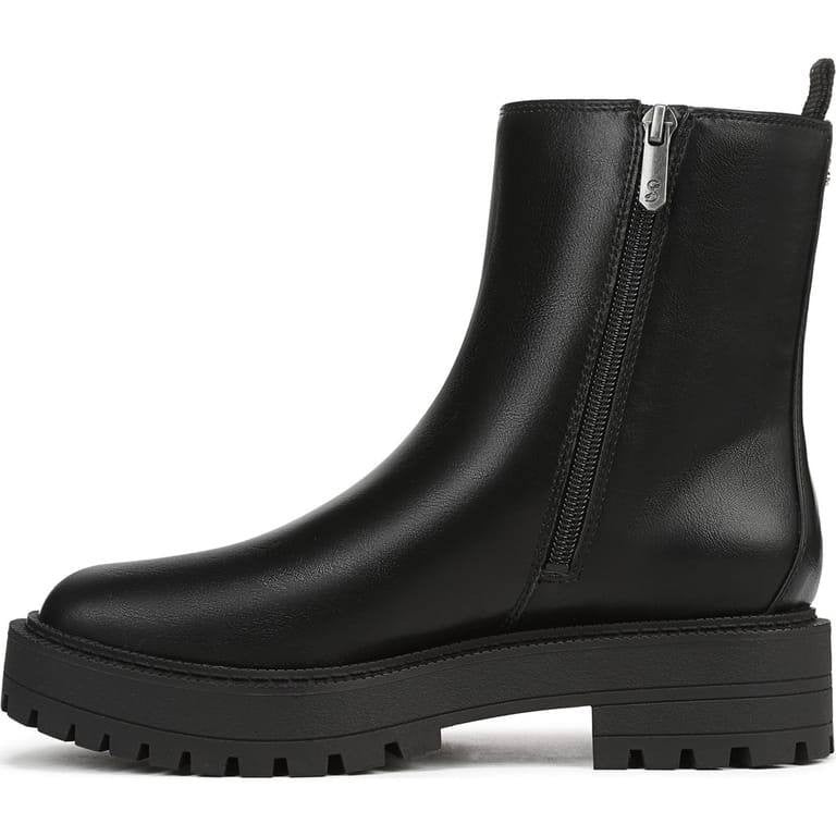 Sam & Libby Black Man‑Made Booties 9M NIB MSRP $95