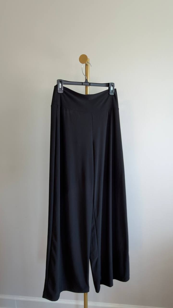 Philosophy Republic  Pull On Wide Leg Trousers Black L NWT $68