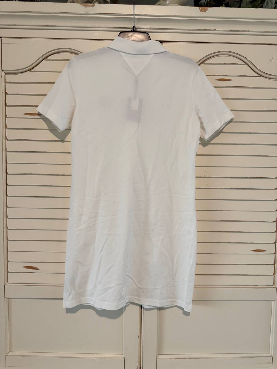 Tommy Hilfiger Shirt Dress White Size L NWT – Classic Chic Everyday Style