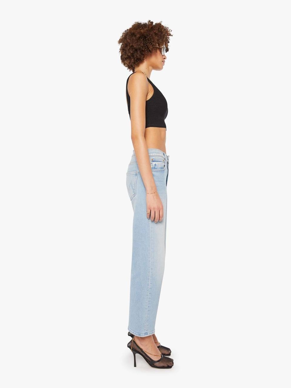 MOTHER The Dodger Ankle Jeans Meet Me At The Metro Light Blue 26 NWT Jeans