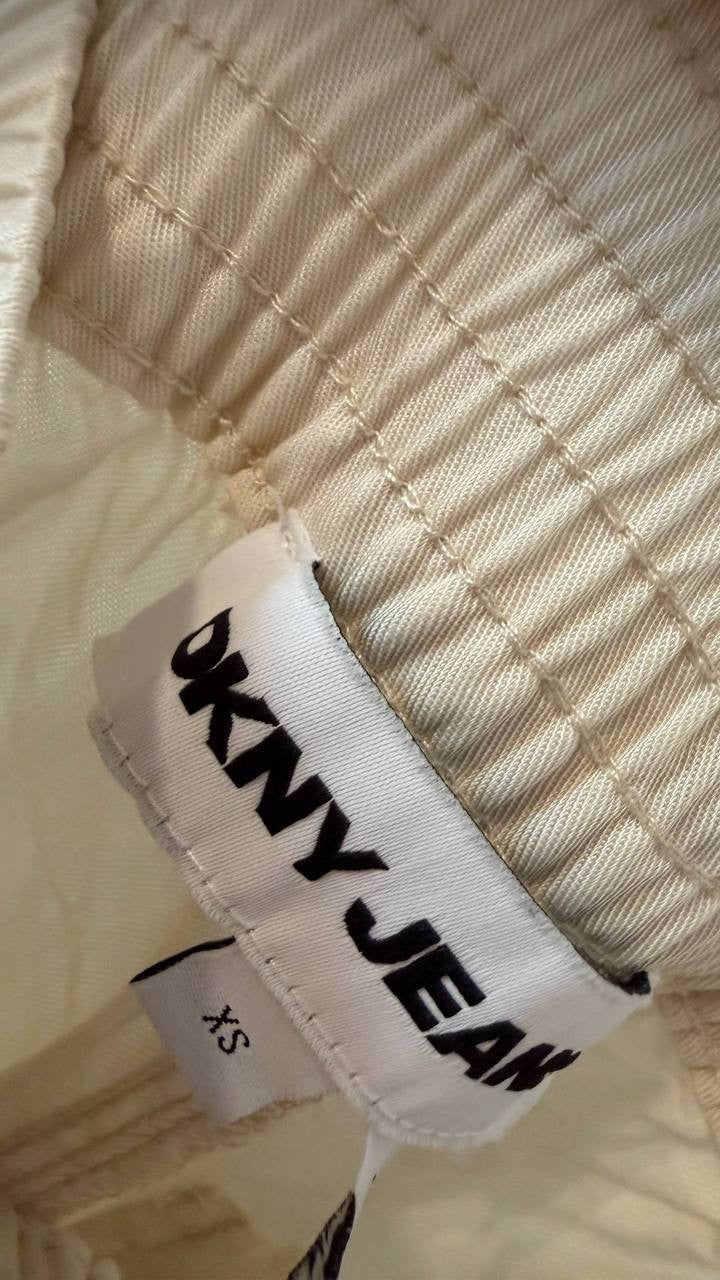 DKNY JEANS Beige Pants XS Pre‑Owned Casual Everyday Wear msrp$79