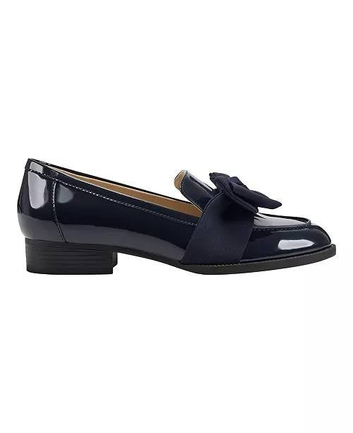 Bandolino Dark Blue Man‑Made Slip‑On Loafers 12W New in Box MSRP $79