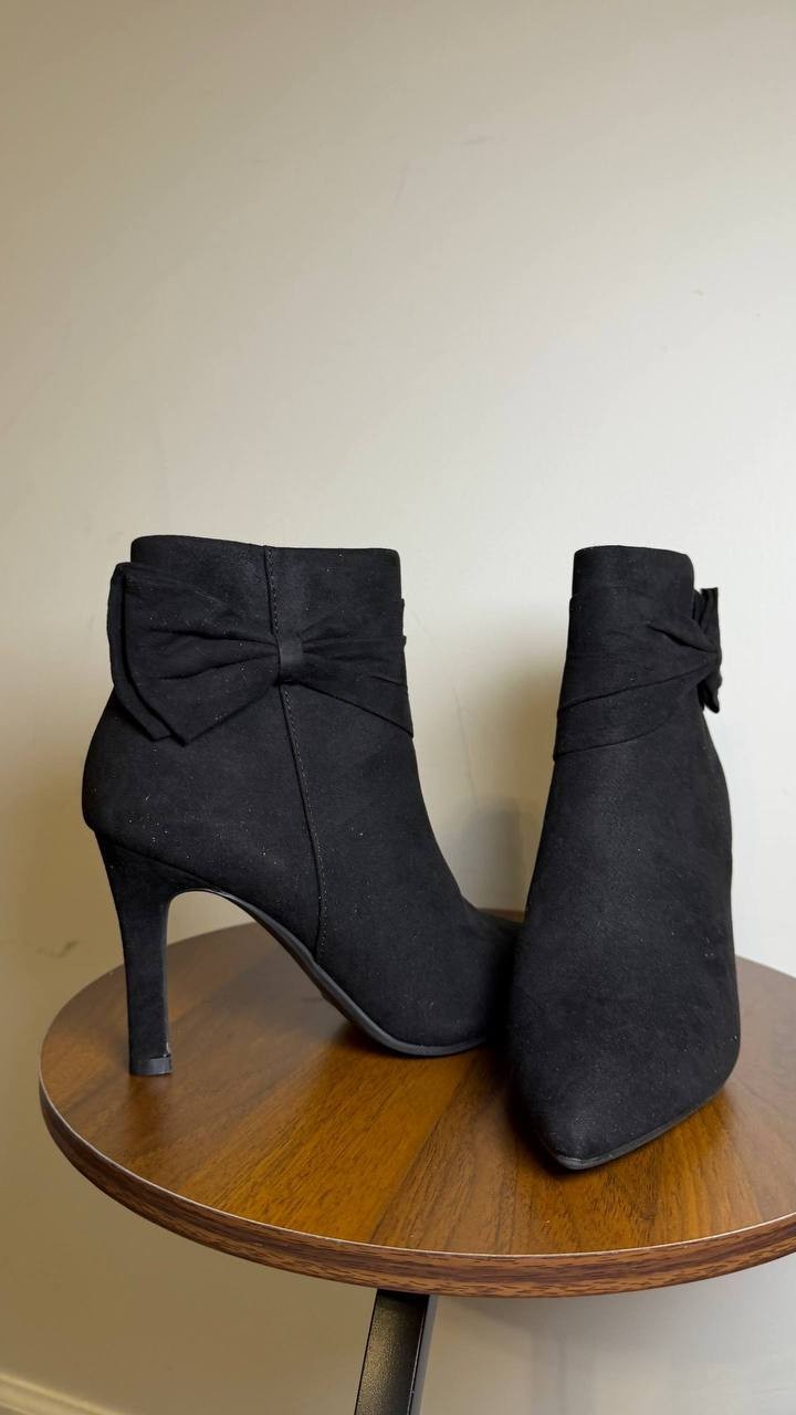 Jones New York Verusa Pointed Toe Dress Booties Black 7M NWB Stiletto $89.50