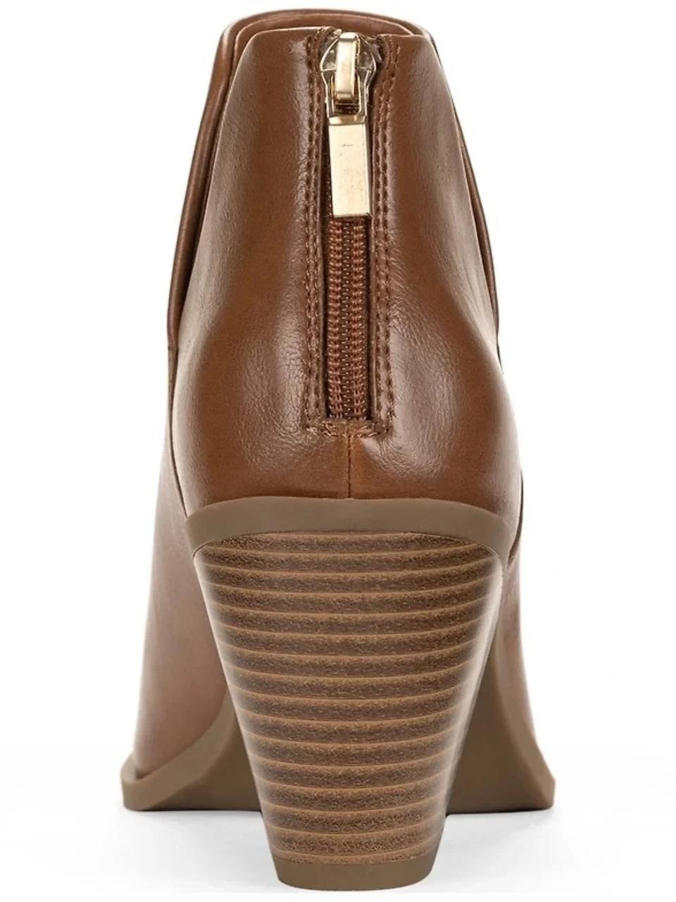 Wild Pair  Ankle Booties  Brown  8.5M  New  $80