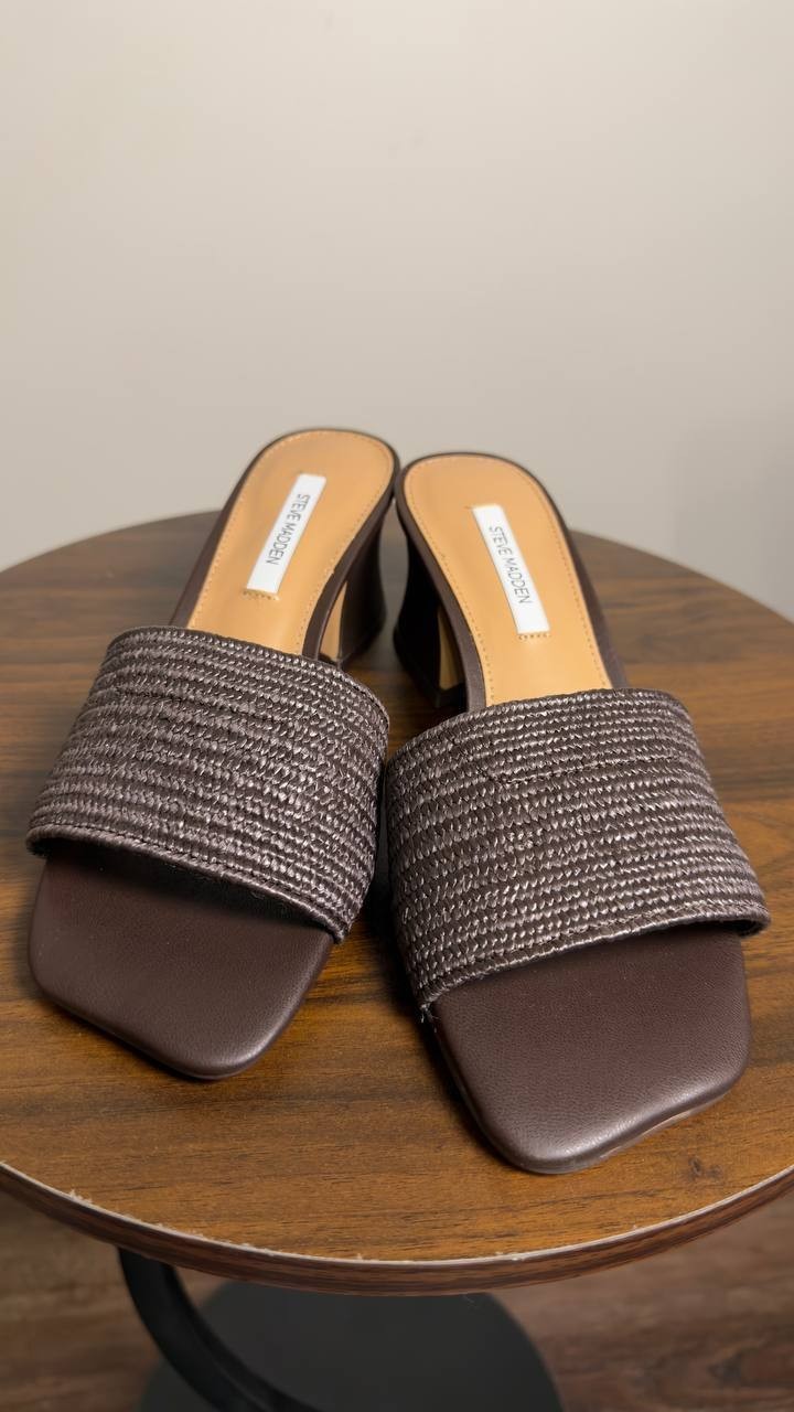 Steve  Madden  Mules  Brown  6.5  B  New  $110