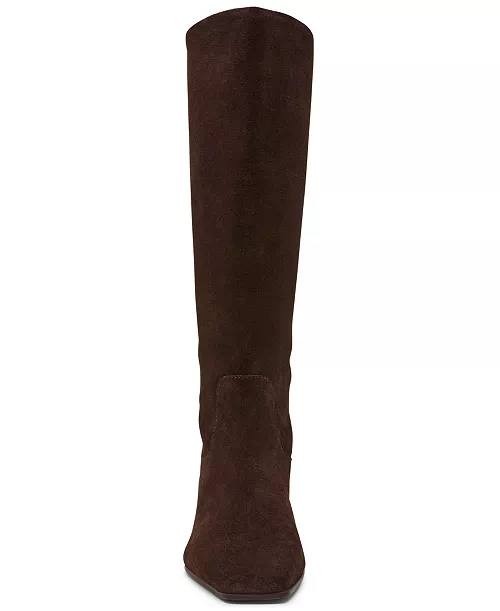 Steve Madden Brown Suede High Boots 8.5M NIB MSRP $179