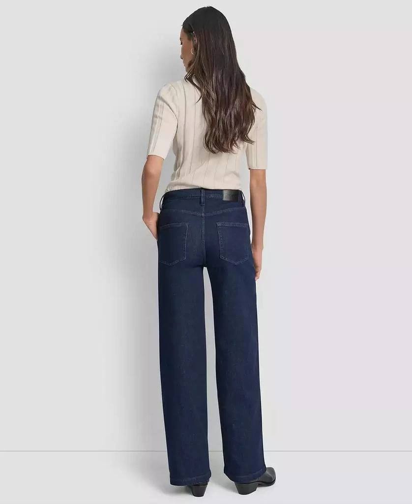 DKNY Jeans Petite High‑Rise Tailored Trouser Jeans – Size 28P – NWT – $89