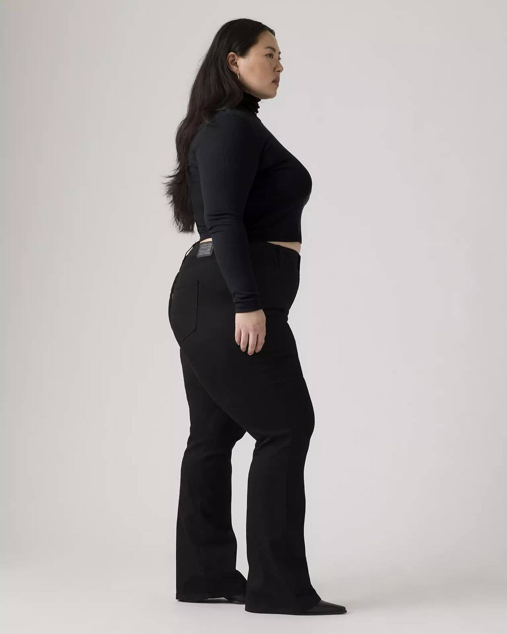 Levi’s 725 High Rise Bootcut Jeans Plus Size Black 18W NWT $75