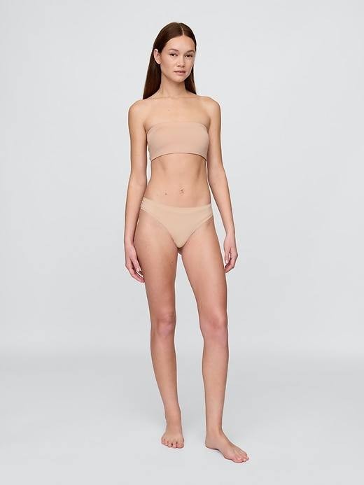 Gap Body SecondSkin Bandeau Bralette Brush Beige XS NWT Soft Stretch msrp$29.50