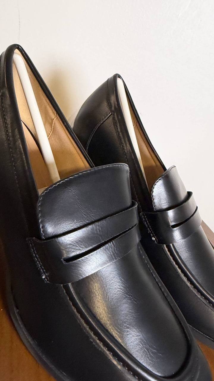 Journee Stacked Heel Pumps 9.5M Black Man‑Made New in Box MSRP $59.99