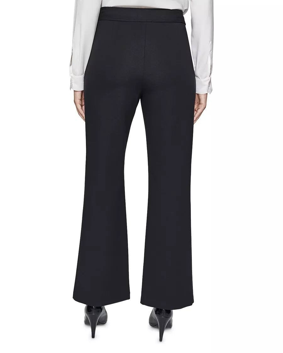 Karl Lagerfeld Paris Double‑Zipper Pants Black XL Pre‑Owned Designer MSRP$89