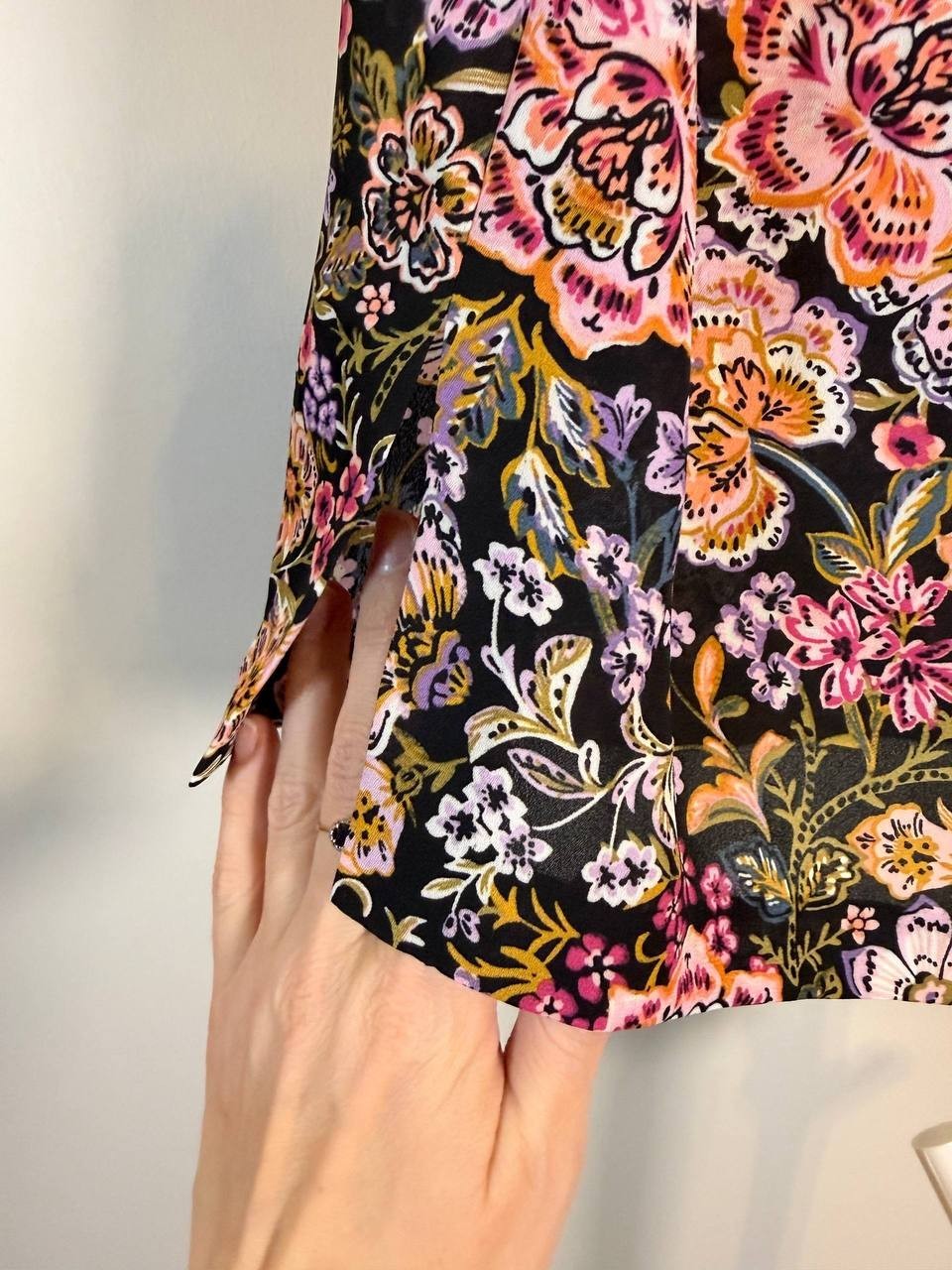 Vince Camuto Floral Midi Dress – Size L – NWT