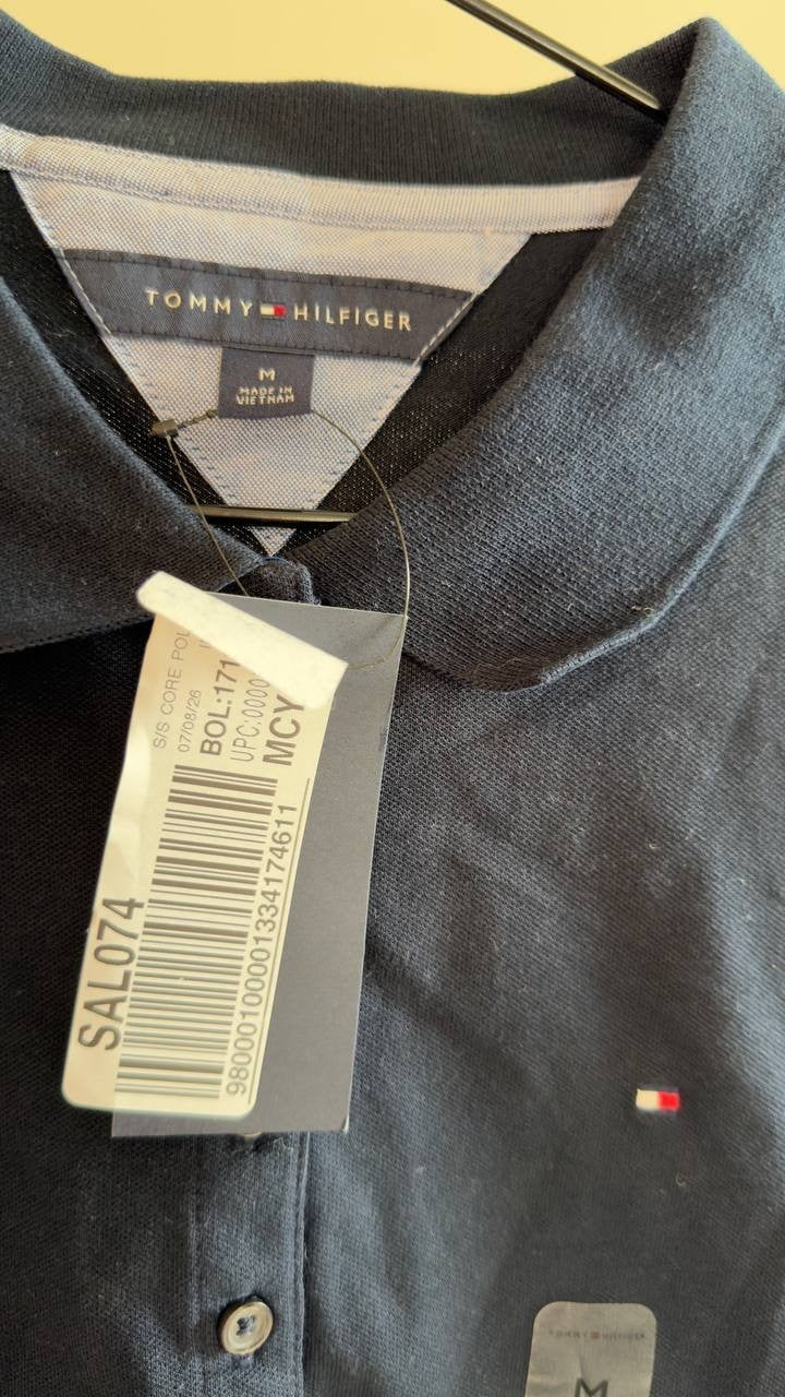 Tommy Hilfiger Heritage Slim Fit Women’s Polo Shirt Navy M NWT $79.50
