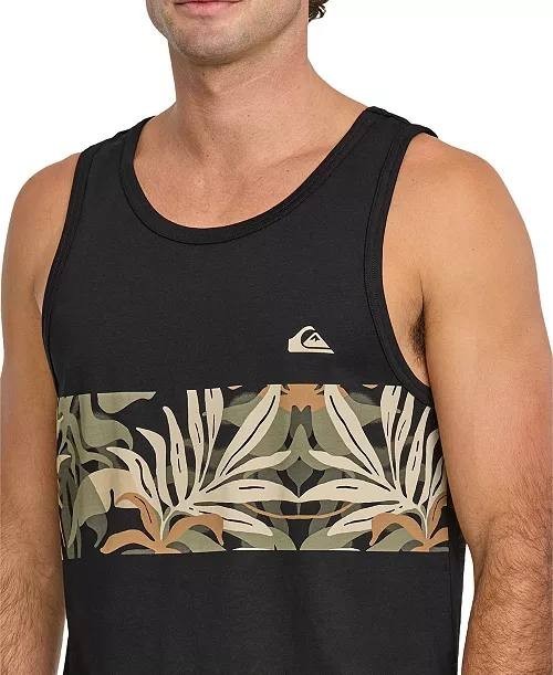 Quiksilver Men’s Blueweed Stripe Tank Top L $29 NWT