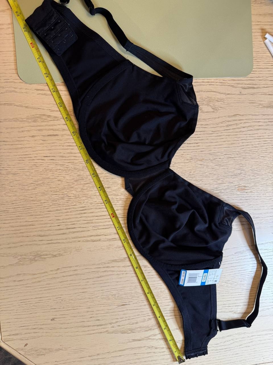 Wacoal Body By 2.0 Mesh-Detail Underwire Bra 38DDD Black T-Shirt Bra daily