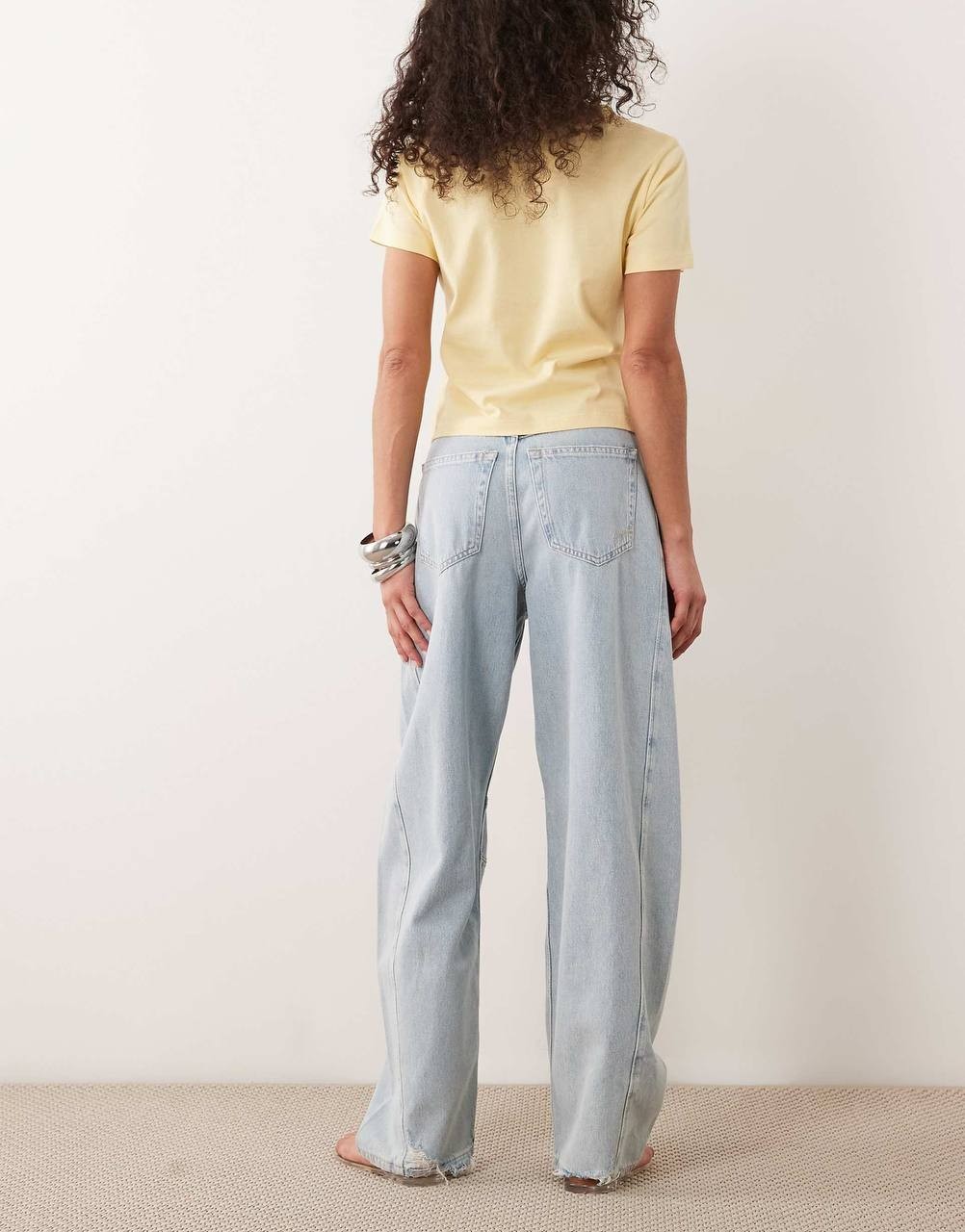 BOSS Orange Balloon Relaxed Fit Jeans Light Blue 30/30 NWT $179