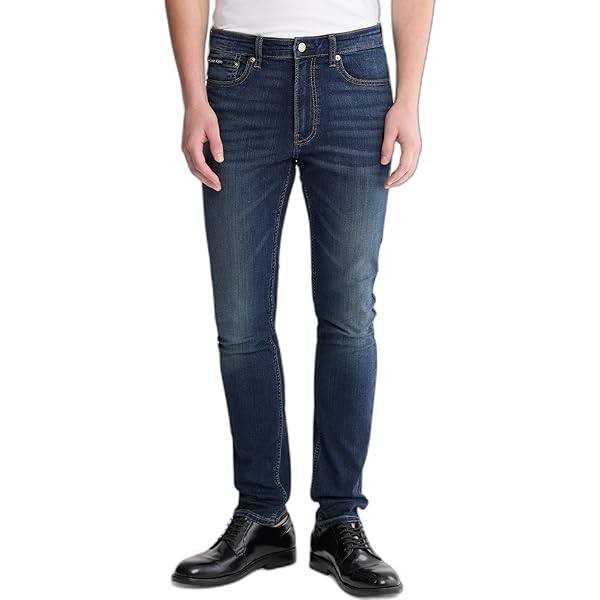 Lazer Men’s Skinny‑Fit Stretch Jeans Dark Blue 31x32 $39.50 NWT