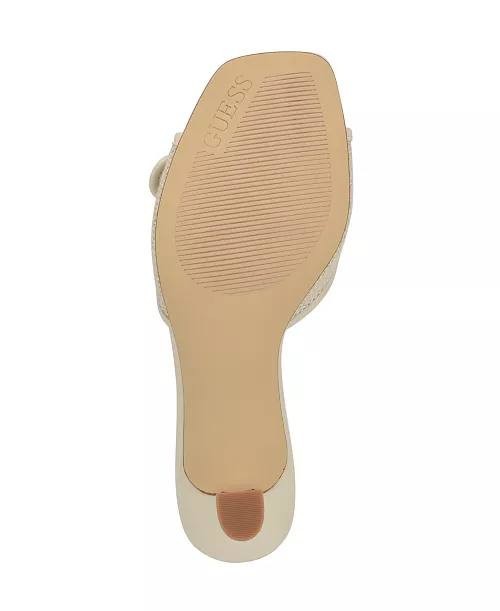 Guess  Dress Sandals  Ivory  8M  New  $99