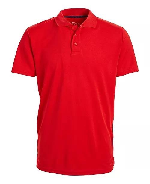 Galaxy by Harvic Men’s Dry‑Fit Moisture‑Wicking Polo Shirt Red XL $32 NWT