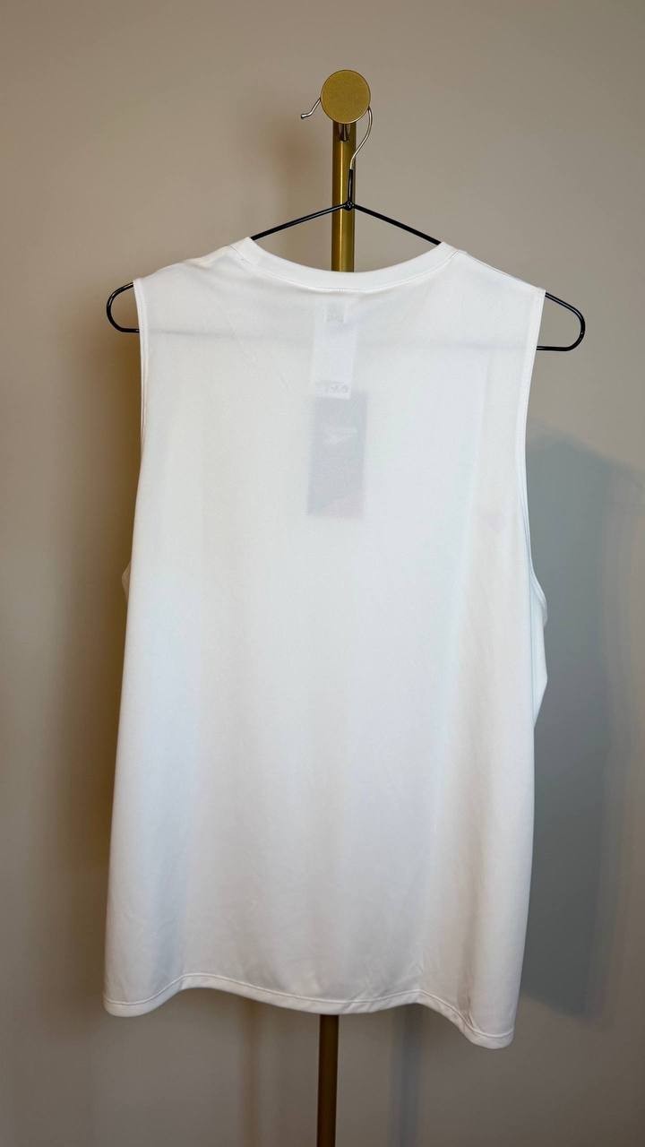 Reebok Women’s Identity Performance Sleeveless Tank Top White NWT