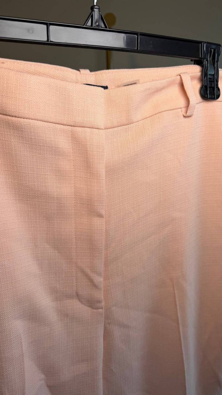Tommy Hilfiger Slim Fit Flare Trouser Pants Evening Sand 12 NWT $109