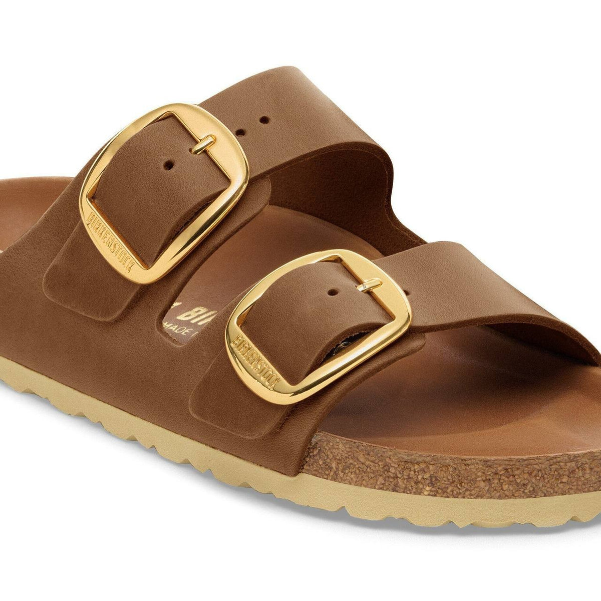Birkenstock Sandals Cognac 6 Narrow Fit Pre-Owned