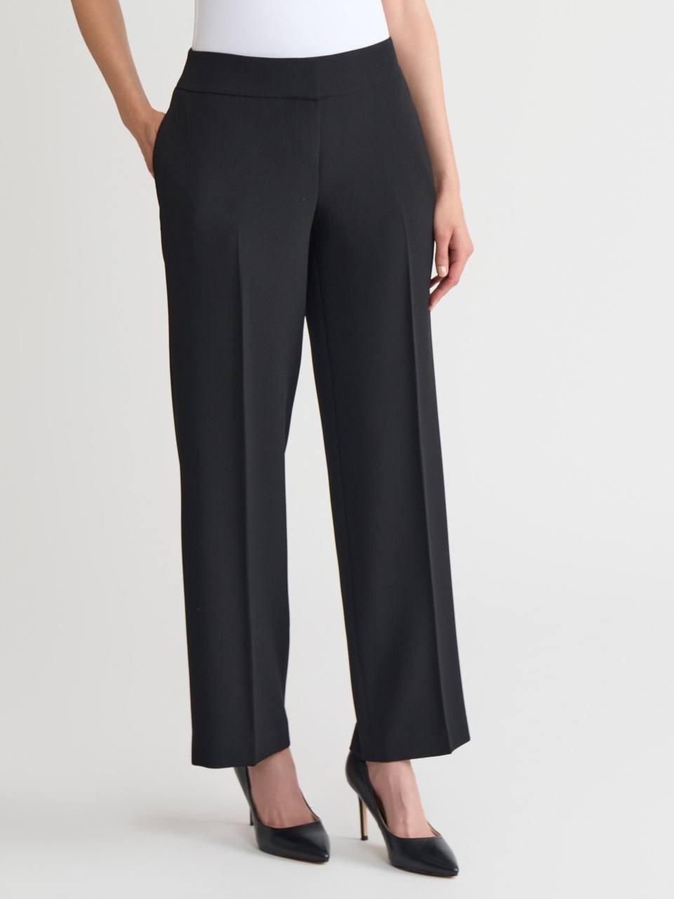 Kasper Stretch Crepe Wide‑Leg Trouser – Size 20 – NWT – $99