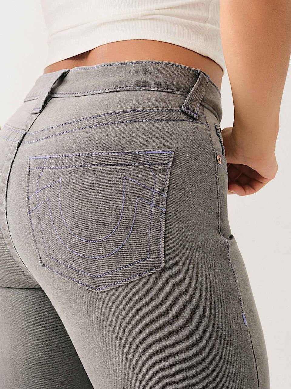 True Religion Jennie High Rise Curvy Skinny Jeans Kaia W27 NWT $159
