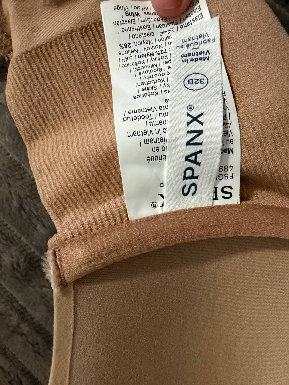 Spanx Bra‑llelujah Full Coverage Bra size 32B NWT Nude Smoothing Comfort msrp$68