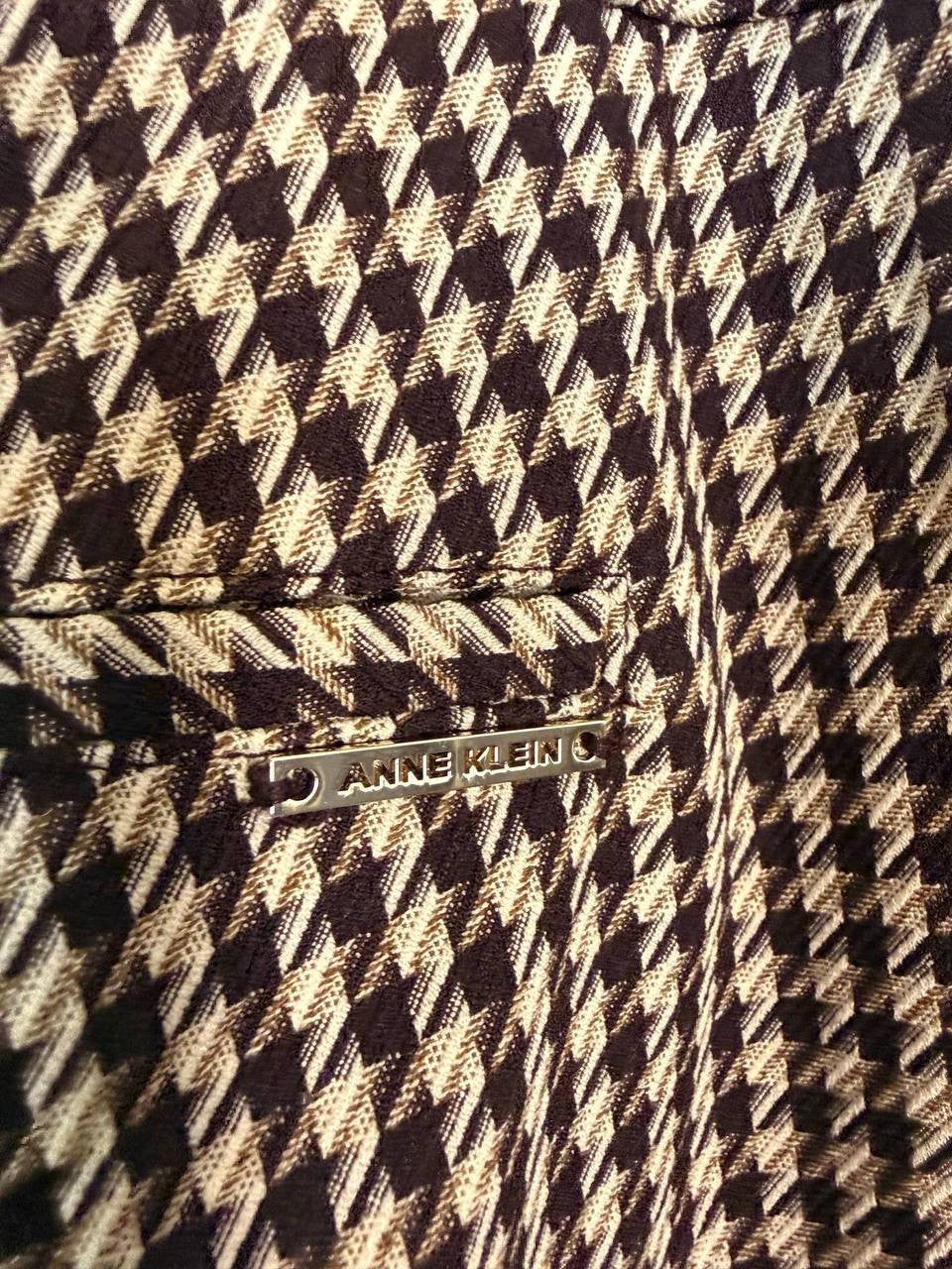 Anne Klein Bootcut Houndstooth Print Pants – Size 14 – NWT – $99