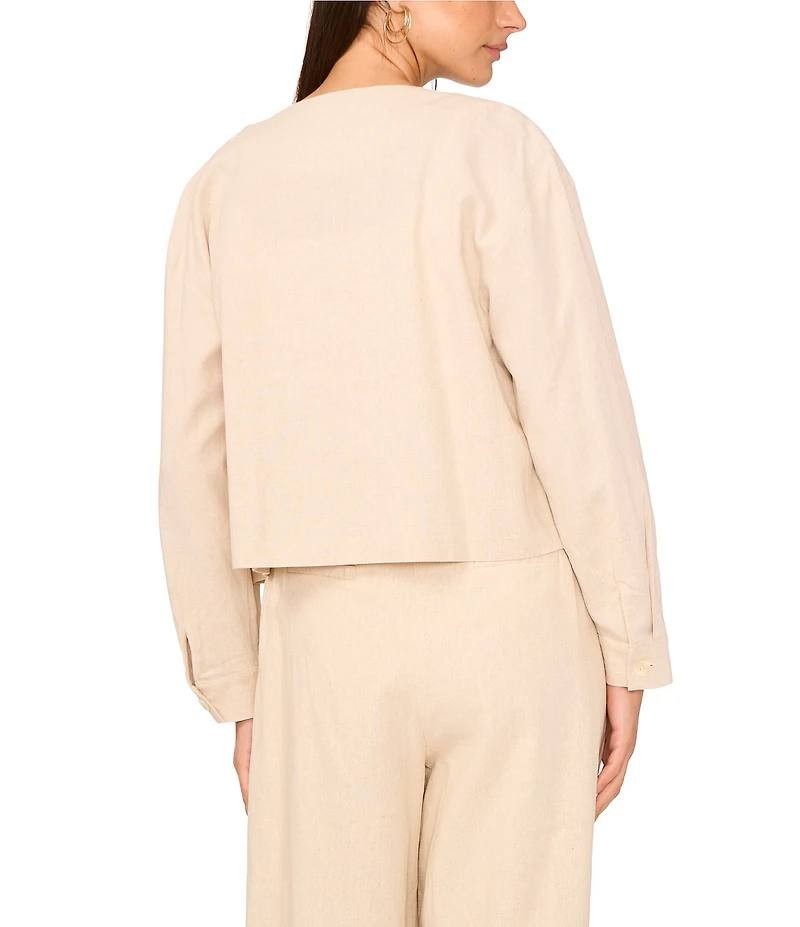 Vince Camuto Brown Cropped Jacket Women's Size M NWT Modern Chic $169 MSRP