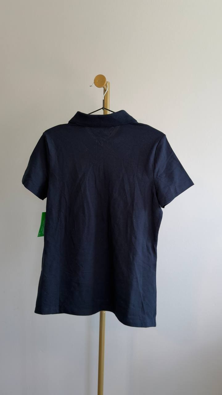 Tommy Hilfiger Heritage Slim Fit Women’s Polo Shirt Navy M NWT $79.50
