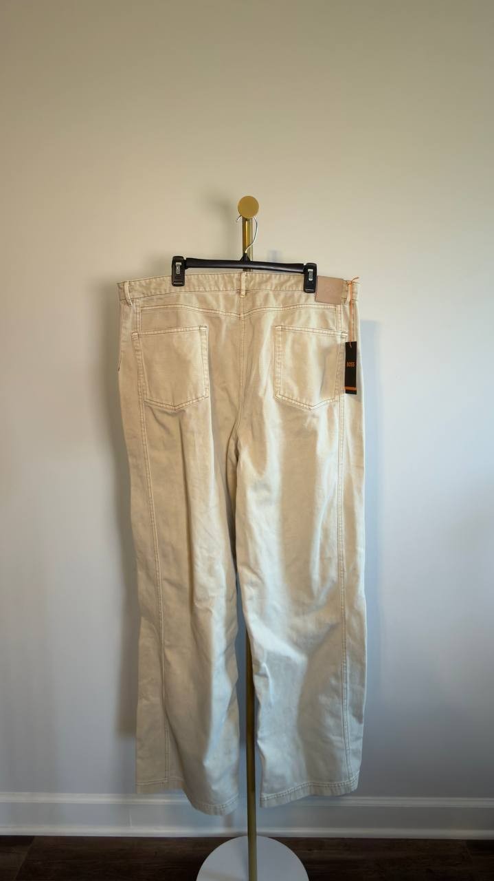 BOSS Marlina Cotton Utility Pants Rust 14 NWT $179