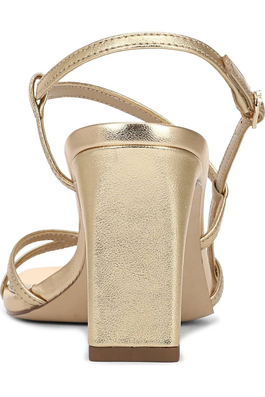Sam Edelman Slingback Sandals Amber Gold 6.5 M Pre-Owned $140.00