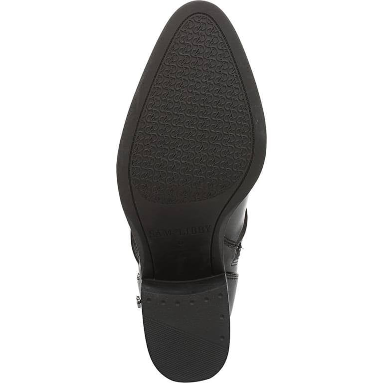 Sam & Libby Iris Knee High Boots Black 6WC Man‑Made $120 NWB